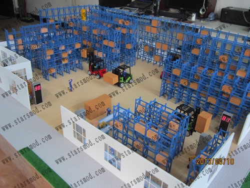 物聯(lián)網(wǎng)沙盤--倉(cāng)儲(chǔ)物流模型沙盤